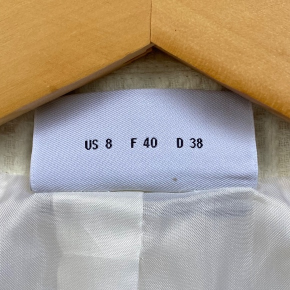 AKRIS Punto Linen Cotton‎ Blazer Size 8 - Picture 6 of 8